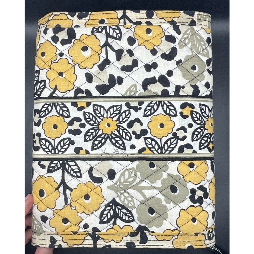 Vera Bradley Travel Jewelry Organizer Folio leopard floral Pattern Brand New